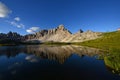 Dolomite mountain in Italy