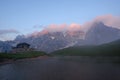 Dolomite mountain in Italy