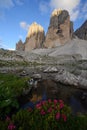 Dolomite mountain in Italy