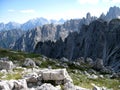 Dolomite mountains Royalty Free Stock Photo