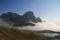 Dolomite mountains Royalty Free Stock Photo