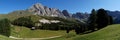 Dolomite Panorama Scenery