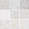 Dolomite texture set. Collection of stone backgrounds.