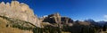 Dolomiten Panorama Royalty Free Stock Photo