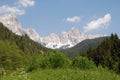 Dolomites Landscape Royalty Free Stock Photo