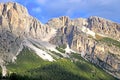 Dolomites landscape. Italian alps. Summer time, nature Royalty Free Stock Photo