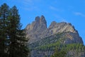 Dolomites landscape. Italian alps. Summer time, nature Royalty Free Stock Photo