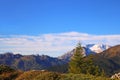 Dolomites landscape. Italian alps. Summer time, nature Royalty Free Stock Photo