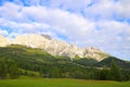 Dolomites landscape. Italian alps. Summer time, nature Royalty Free Stock Photo