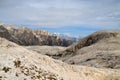 Dolomites landscape, Rosetta plateau, San Martino di Castrozza Royalty Free Stock Photo