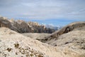 Dolomites landscape, Rosetta plateau, San Martino di Castrozza Royalty Free Stock Photo