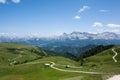 Dolomites meadows landscape, Sass de Putia area Royalty Free Stock Photo