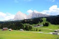 Dolomites mountains landscape