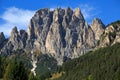 Dolomites panorama Royalty Free Stock Photo