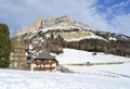 Dolomites peak Royalty Free Stock Photo