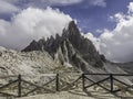 Paterno mount, Dolomites, in summer