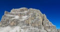 Rocky mountains of Dolomites, Dolomiti di Brenta Royalty Free Stock Photo