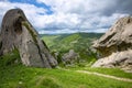 Dolomiti Lucane Mountain Range Royalty Free Stock Photo