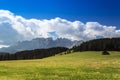 Dolomiti, mountain Latemar panorama