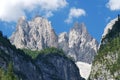 Dolomiti Stone peaks at Val Cimoliana