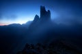 Dolomiti - the Vajolet towers Royalty Free Stock Photo