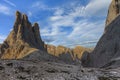 Dolomiti - the Vajolet towers Royalty Free Stock Photo