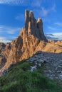 Dolomiti - the Vajolet towers Royalty Free Stock Photo