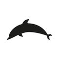 Dolphin black icons