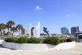 Dolphin Fountain near Downtown