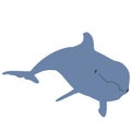 Dolphin porpoise vector eps illustration by crafteroks