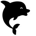 Dolphin porpoise vector eps illustration by crafteroks