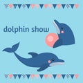 Dolphin show, dolphinarium, sea lion, seal, aqua circus, ocian animal