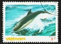 Dolphin on Vietnamese Postage Stamp