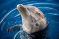 Dolphing smiling close up portrait