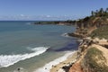 Dolphins Cove - Natal Brazil beaches Royalty Free Stock Photo