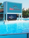 Dolphins tank Zoomarine acqua park