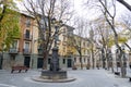 The dolpins fountain in San Jose Square