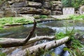 Dolsky watermill on Kamenice river, Jetrichovice region, Czech Switzerland, Czech republic