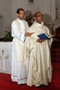 Dom Arlindo Furtado (right), First cardinal of Cape Verde