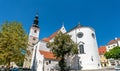 Dom Der Wachau or St. Veit Parish Church in Krems an der Donau, Austria Royalty Free Stock Photo