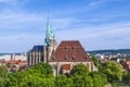 Dom hill of Erfurt Germany Royalty Free Stock Photo