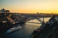 Dom Luiz bridge, the iconic landmark of porto