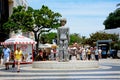 Dom Sebastiao statue, Lagos, Portugal.