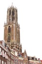 Dom Tower in Utrecht,the highest tower in Holland Royalty Free Stock Photo