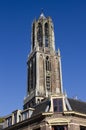 Dom Tower of Utrecht, Holland Royalty Free Stock Photo