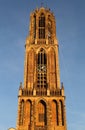 Dom tower in Utrecht, Holland Royalty Free Stock Photo