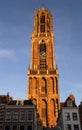 Dom tower in Utrecht, Holland Royalty Free Stock Photo