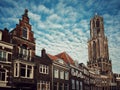 The Dom tower in Utrecht, the Netherlands Royalty Free Stock Photo