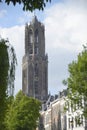 Dom Tower in Utrecht Royalty Free Stock Photo
