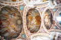 Beautiful frescos painted by Cosmas Damian Asam in Innsbruck cathedral